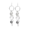 925 silver dangle earrings
