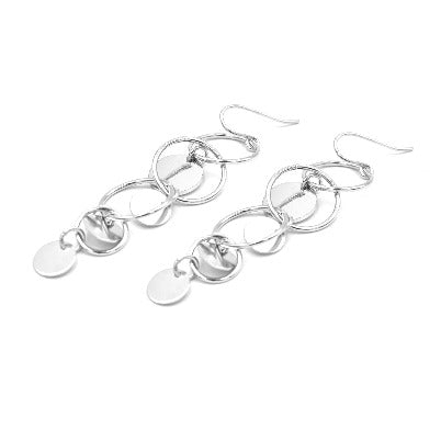 925 silver dangle earrings