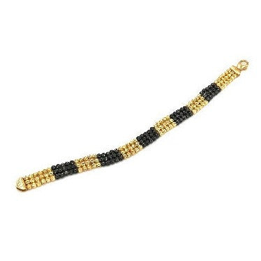 14k beaded bracelet